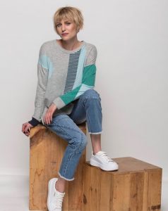 Zaket & Plover Label at Fetts Boutique MARL COMBO SF